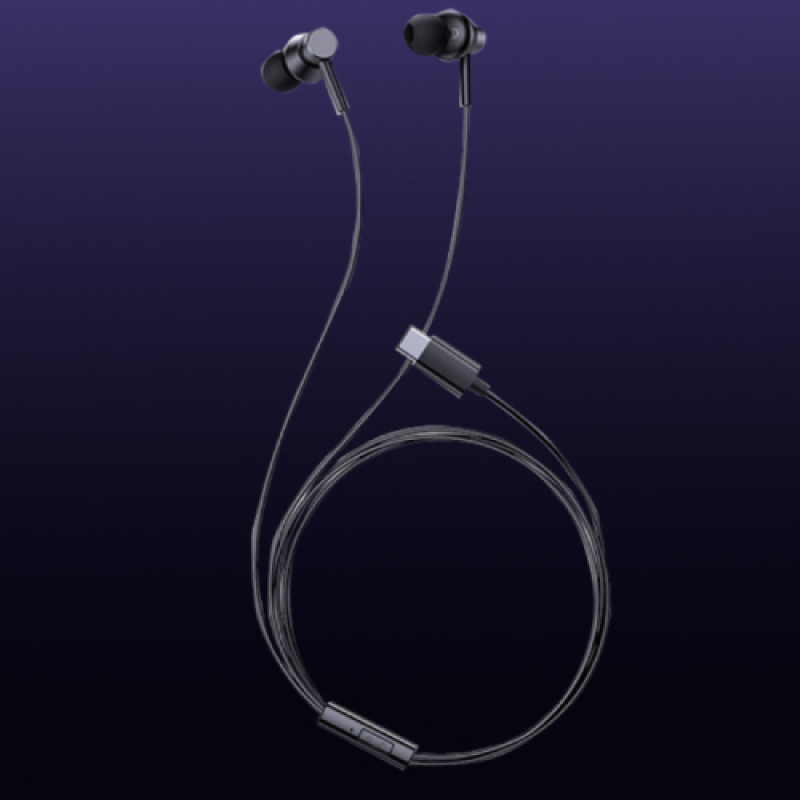 Baseus Encok CZ11 Wired Earphones - Cluster Black