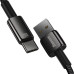 Baseus Tungsten Gold Fast Charging Data Cable USB to USB-C 100W 1m - Black