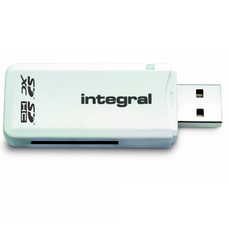 Integral USB SD Card Reader