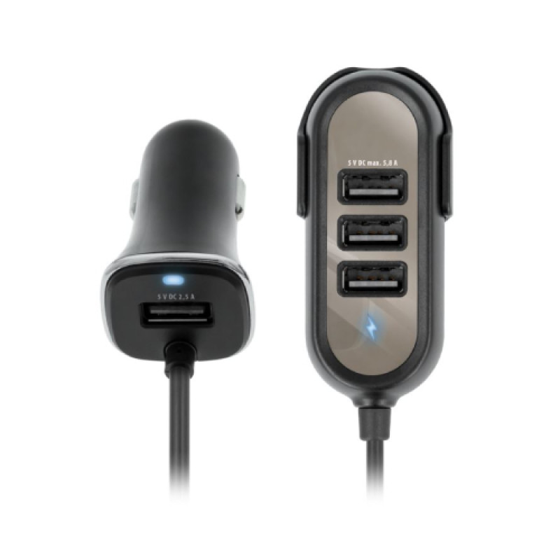 Forever PC-01 4 USB Port Car Charger