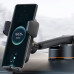 Baseus Wisdom Auto Alignment Car Mount Wireless Charge QI 15W Suction Base - Black