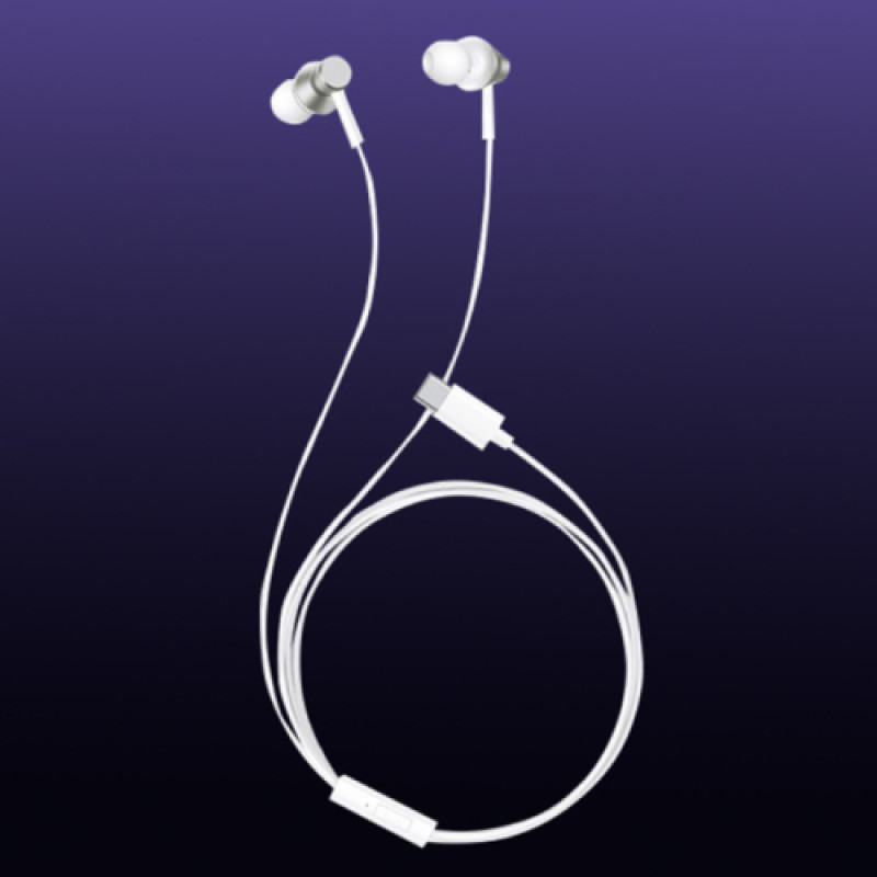 Baseus Encok CZ11 Wired Earphones - Moon White