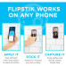 Flipstik 2.0 Foldable Adhesive Phone Mount - Black