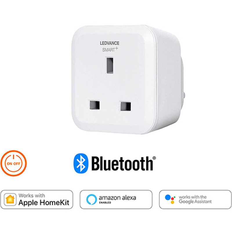 LEDVANCE Smart Plug - compatible with Alexa, Google, and Apple HomeKit