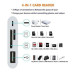 8 pin Lightning to SD Memory Card Reader for Apple - White