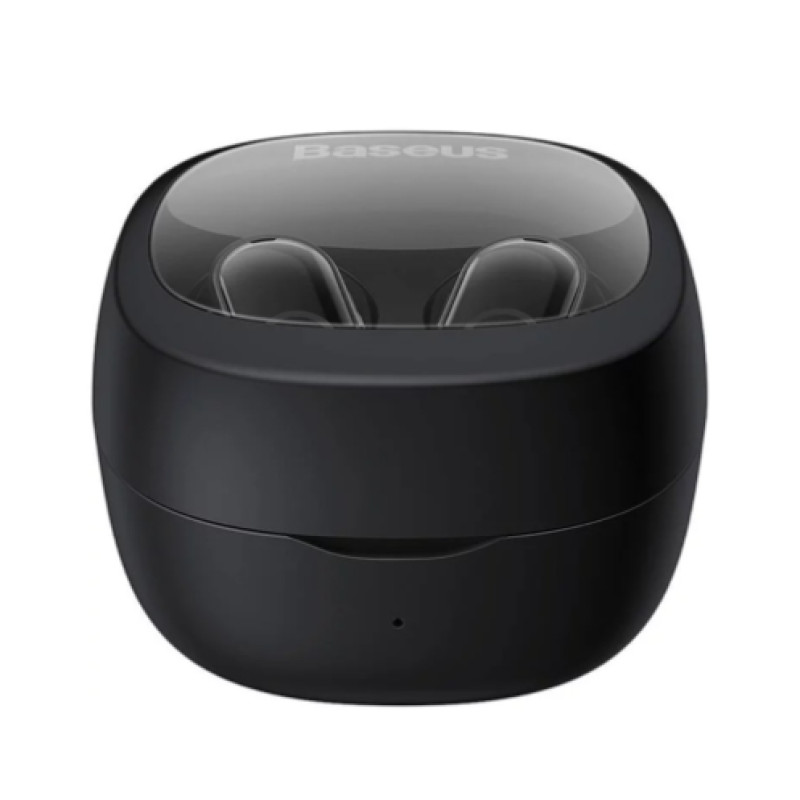 OS-Baseus Bowie WM02 True Wireless Earphones - Black