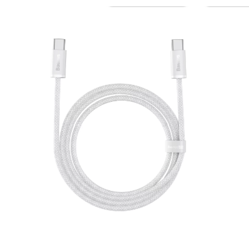 Baseus Dynamic Series Fast Charging Data Cable Type-C to Type-C 100W 2m White