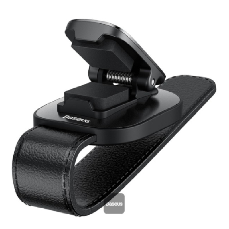 Baseus Platinum Vehicle eyewear clip clamping type -Black