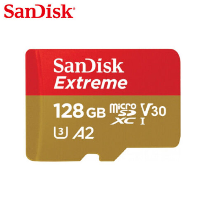 SanDisk 128GB Extreme microSD Card (SDXC) - 190MB/s