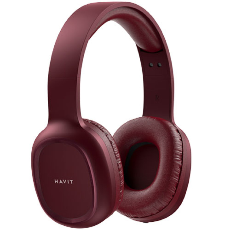 HAVIT H2590BT PRO Bluetooth Headphone - Red