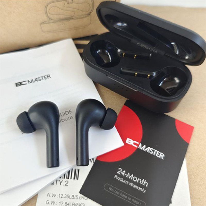 BCMASTER BC-T07 True Wireless Earbuds - Black