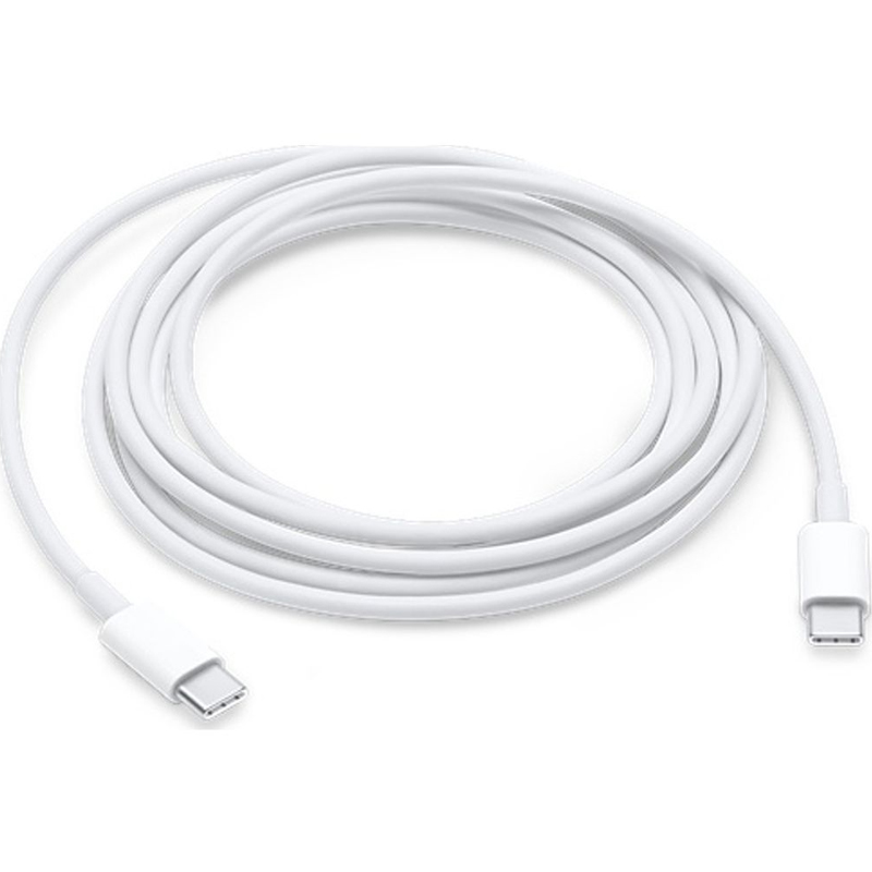 USB-C to USB-C 2M Cable for Apple - White