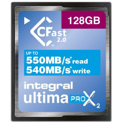 Integral 128GB UltimaPRO-X2 CFast 2.0 Card - 550MB/s