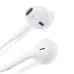 Apple EarPods with Remote and Microphone 3.5mm Jack Adapter - White  (Bulk)