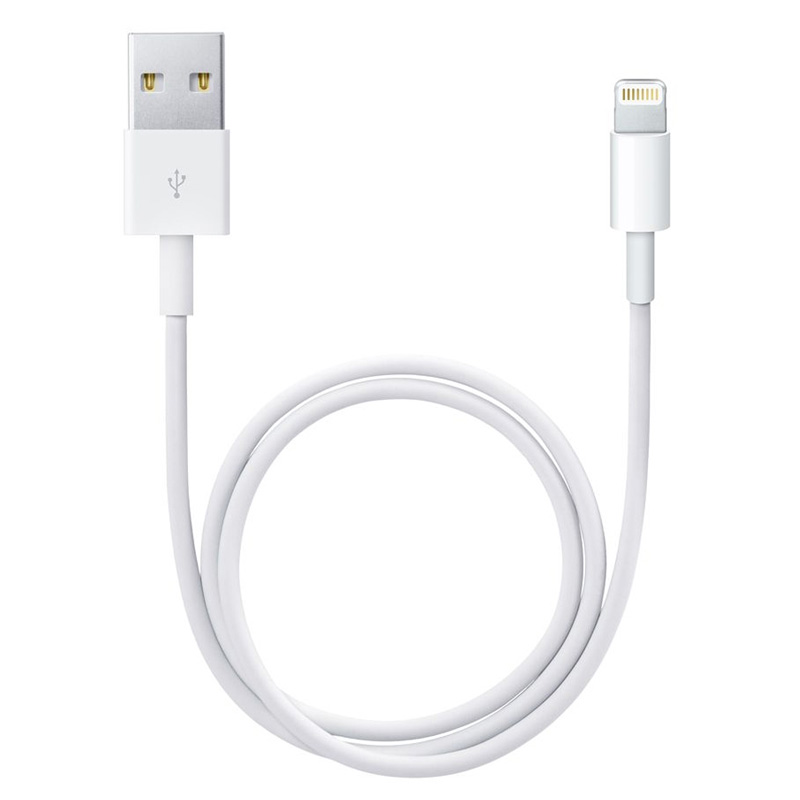 Lightning to USB 1M Data Charging Cable for Apple iPhone - White (FFP)