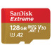 SanDisk 128GB Extreme A2 V30 Micro SD Card (SDXC) UHS-I U3 + Adapter- 160MB/s