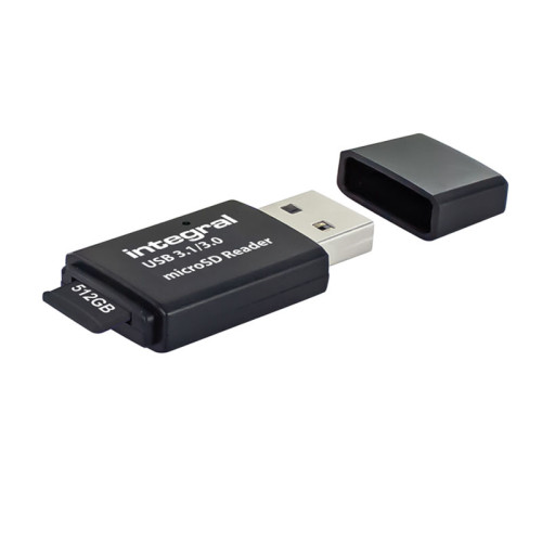 Integral USB 3.1 Micro SD Card Reader