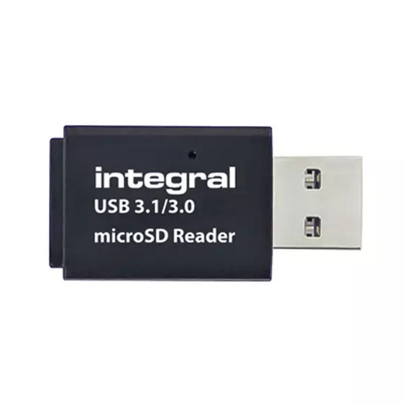 Integral USB 3.1 Micro SD Card Reader