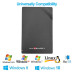 MyMemory 500GB USB 3.0 Portable Hard Drive - Black