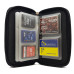 MyMemory Card Wallet for Memory Cards 22 Slots Carrying Case - Black