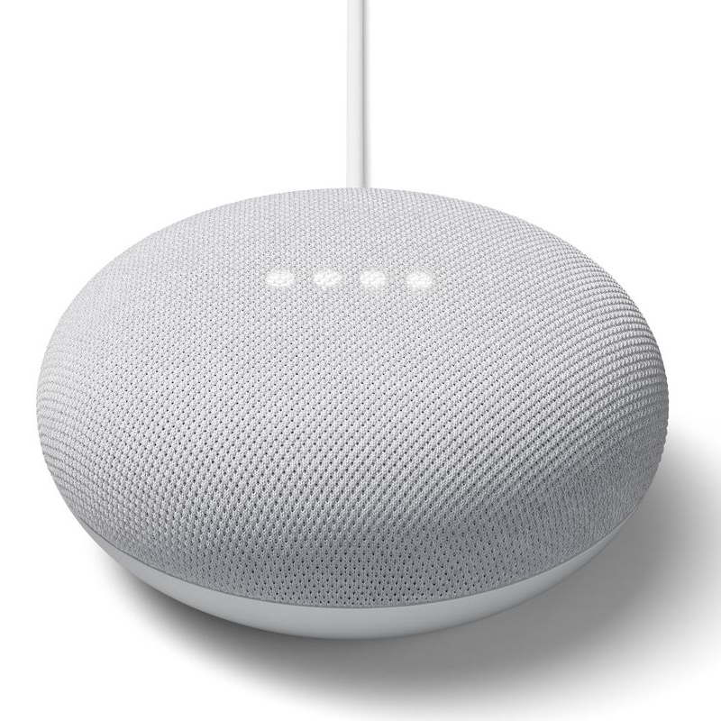 Google Nest Mini 2nd Generation - Chalk (Official UK Version)