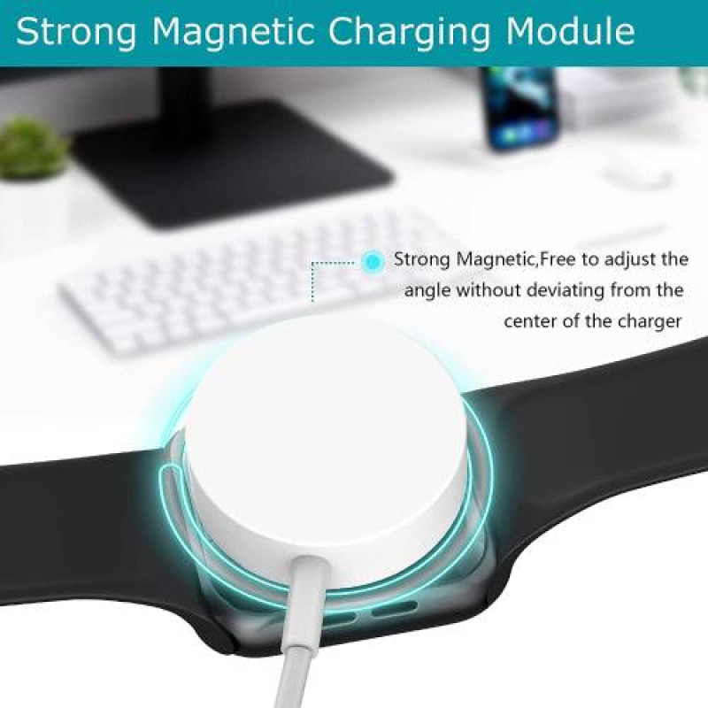 For Apple Watch Series 2/3/4/5/6/7/8/Ultra Magnetic USB-C Charger