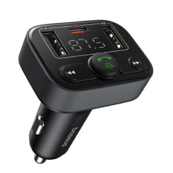 Baseus S-09 Lite Series Car FM Transmitter - Cluster Black