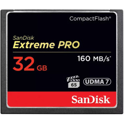 SanDisk 32GB 1067X Extreme PRO Compact Flash Card - 160MB/s