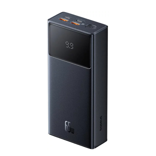 OS-Baseus Star-Lord Digital Display Fast Charging Power Bank 30000mAh 65W - Cluster Black