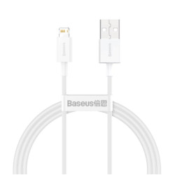 Baseus Superior Series Fast Charging Data Cable USB to iP 2.4A 2m - White