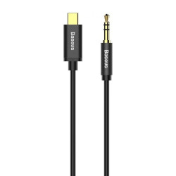 Baseus Yiven Type-C male To 3.5 male Audio Cable M01- Black