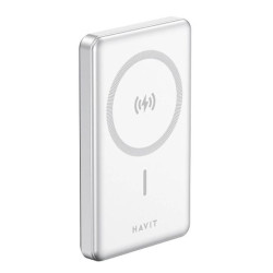 HAVIT Magsafe 10000mAh 15w Fast Charging Power Bank - Silver