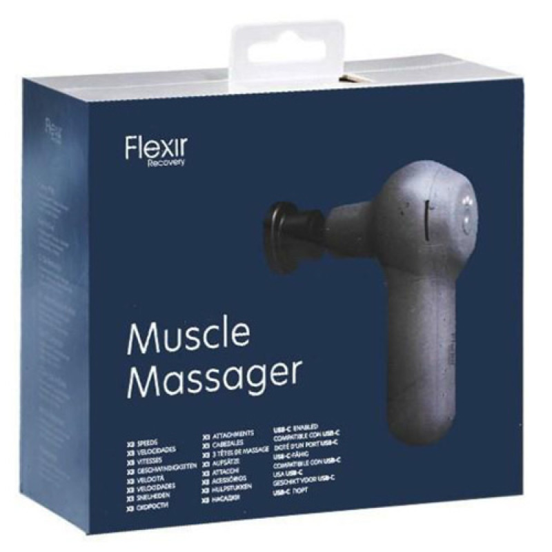 Flexir By Therabody Recovery Muscle & Body Massager - Grey