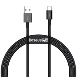 Baseus Superior Series Fast Charging Data Cable USB to USB-C  66W 1m - Black