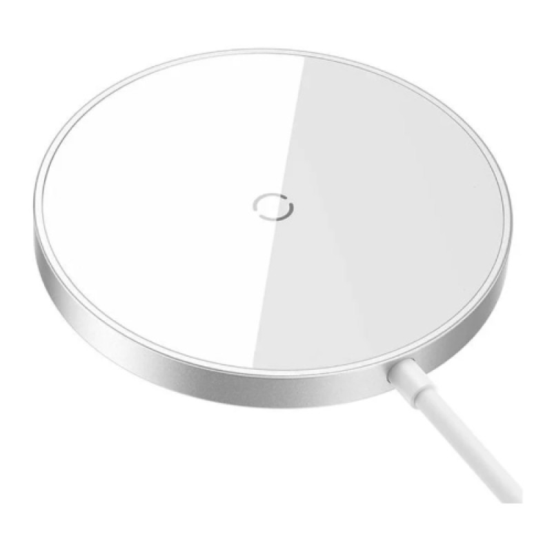 Baseus Simple Mini3 Magnetic Wireless Charger 15W - Silver