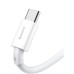 Baseus Superior Series Fast Charging Data Cable USB to USB-C 66W 1m - White