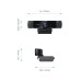 AUKEY PC-LM1E Full HD Video 1080P Webcam - Black