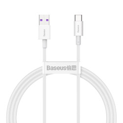 Baseus Superior Series Fast Charging Data Cable USB to USB-C 66W 1m - White