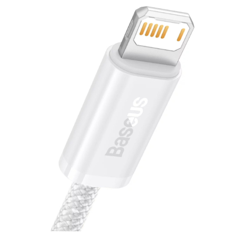 Baseus Dynamic Series Fast Charging Data Cable USB to iP 2.4A 1m - White