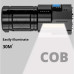 LED  Rechargeable Flashlight with COB Side Light and Powerful with 4 Modes