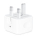 18W Mains Charger with USB-C to USB-C Cable for Apple - White (FFP)