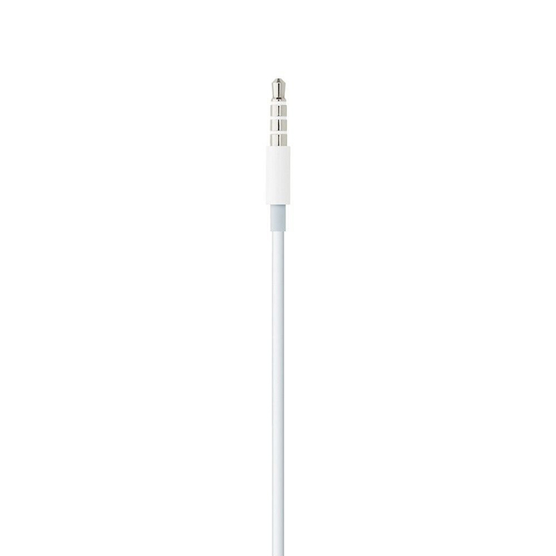 Apple EarPods with Remote and Microphone 3.5mm Jack Adapter - White  (Bulk)