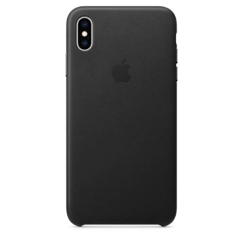 Apple Official iPhone XS Max Leather Case - Black