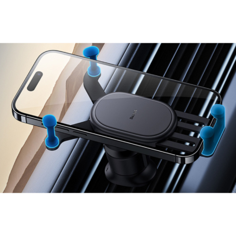 Baseus Stable Gravitational Car Mount Air Outlet Version - Black