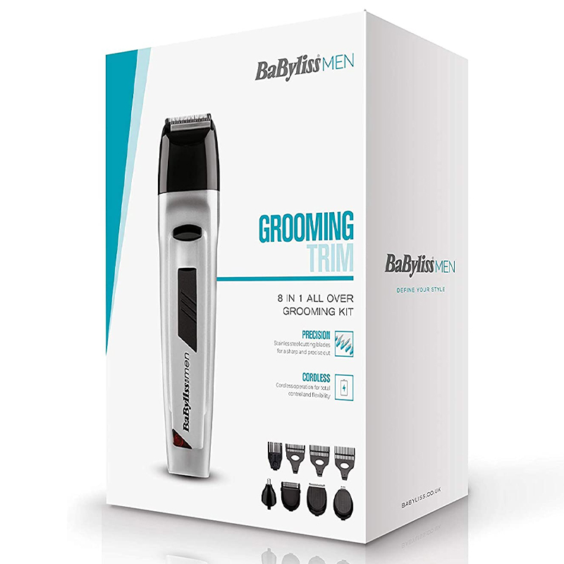 BaByliss for Men 8-in-1 All Over Grooming Kit (7056NU)