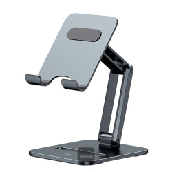 Baseus Desktop Biaxial Foldable Metal Stand (for Tablets) - Grey