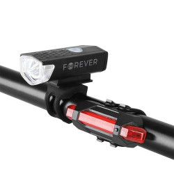 Forever Front and Rear Rechargeable Bicycle Lights