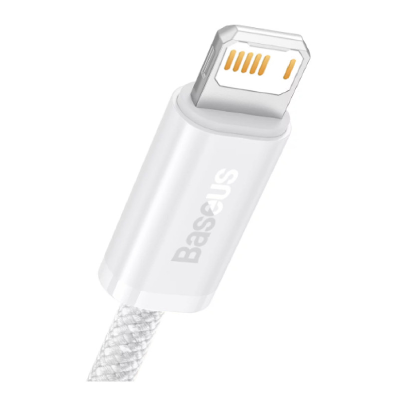 Baseus Dynamic Series Fast Charging Data Cable USB to iP 2.4A 2m - White