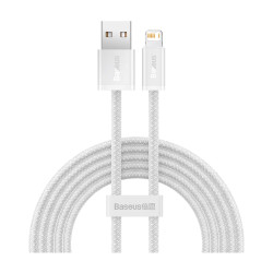 Baseus Dynamic Series Fast Charging Data Cable USB to iP 2.4A 2m - White