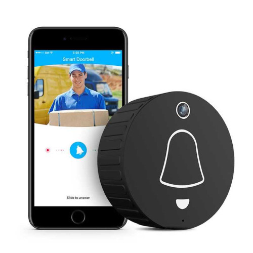 Clever Dog Smart Doorbell Camera - Black